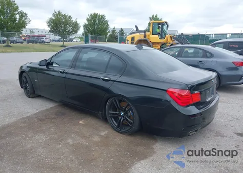 2010 BMW 750Li xDrive from USA, damaged, VIN WBAKC8C55AC431291